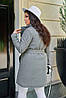 Жіноче зимове пальто великого розміру(50-56), фото 4