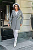 Жіноче зимове пальто великого розміру(50-56), фото 5