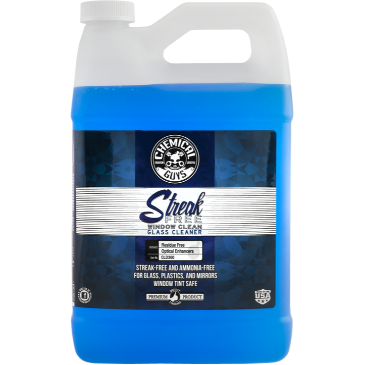 Очисник для скла без розводів Chemical Guys Streak Free Window Clean Glass Cleaner, 1,89 л, фото 1