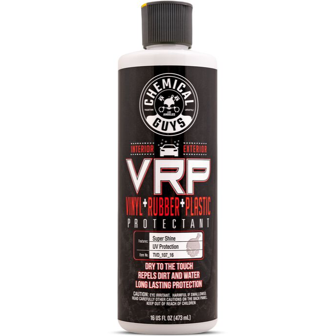 Поліроль для пластику, гуми та вінілу Chemical Guys VRP Vinyl, Rubber, Plastic Shine And Protectant, 473 мл, фото 1