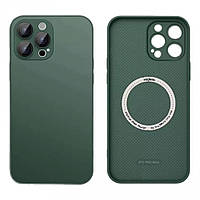 Чехол Protective camera Case with MagSafe iPhone 11 Cangling Green