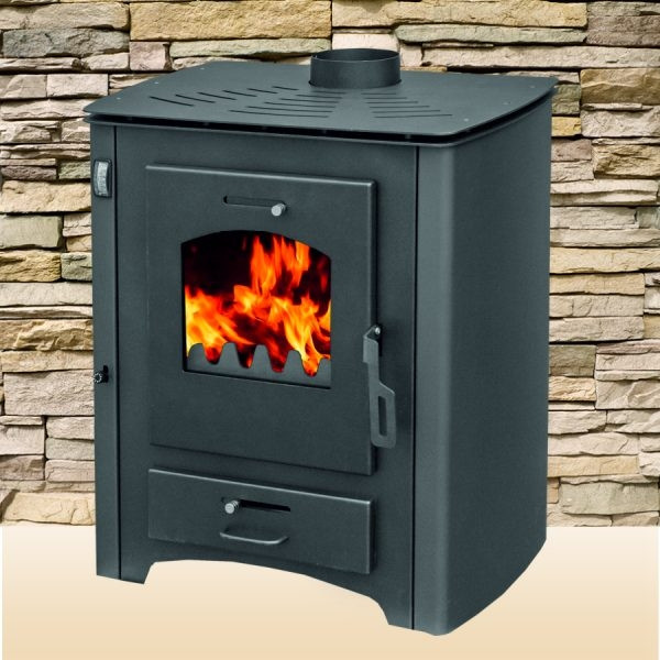 СТАЛЬНАЯ ПЕЧЬ BLIST B MAX ER С ВОДЯНЫМ КОНТУРОМ, фото 1