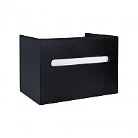 Тумба підвісна Qtap Virgo 1000х580х500 Black/White QT1874TPA1002BW