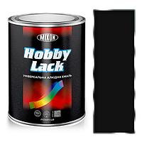 Универсальная алкидная эмаль Mixon Hobby Lack. Черная глянцевая (RAL9005). 2,7 кг