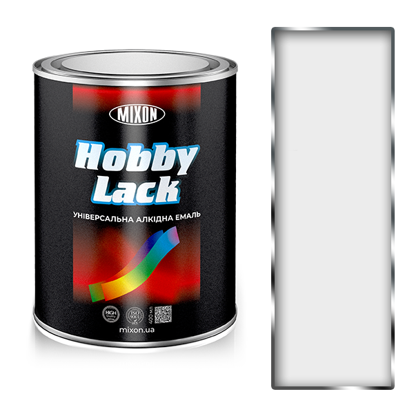 Алкидная краска Mixon Hobby Lack. Белая глянцевая (RAL9003). 0,9 кг - фото 1 - id-p722907