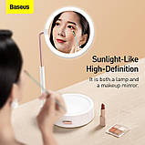 Зеркало BASEUS Smart Beauty Series Lighted Makeup Mirror with Storage Box |3 Level touch brightness| (DGZM-02), фото 7