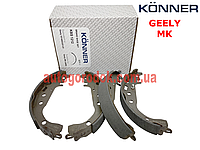 Колодки тормозные задние Geely MK (Джили МК) KONNER 1014003351