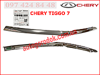 Молдинг решётки радиатора левый (оригинал) Chery Tiggo 7 (Чери Тиго 7) T15-8401115
