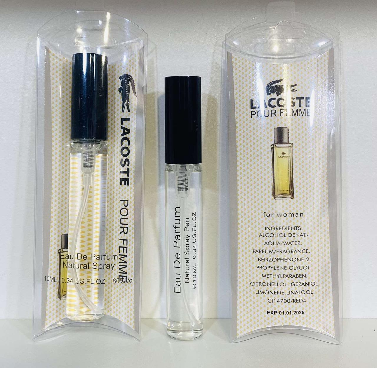 Туалетна вода 10ml оптом Lacoste Femme Woman, фото 1