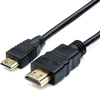 Кабель HDMI - Mini HDMI 1.5m чорний, фото 1