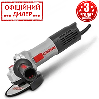 Угловая шлифовальная машина CROWN CT13567-125R (1050 Вт, 125 мм, М14) Болгарка для дома и дачи YLP