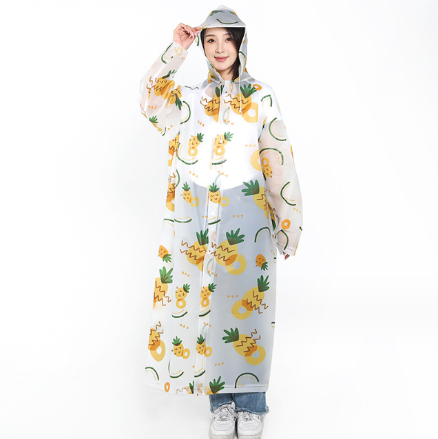 Жіночий дощовик з ананасами, фото 1