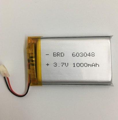 Акумулятор 603048 1000mAh 3.7V Li-Po MP3 плеєр GPS DVR