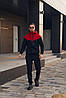 Теплий чоловічий спортивний костюм зима осінь чоловічий спортивний костюм зимовий із застібкою на блискавку стильний, фото 9