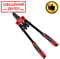 Пистолет заклепочный двуручный 360 мм Storm INTERTOOL RT-0018 (2.4; 3.2; 4; 4.8; 6.4 мм) TSH