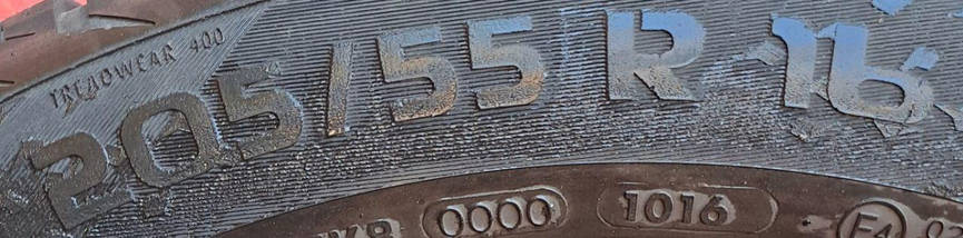 Шини бу 205/55R16 Vredestein Quatrac 5 зима) 2016 рік, фото 3