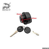 Кришка бензобака 80 B4 Audi 191201551A 191201551 533201551F з ключем, фото 4