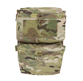 Задня подвійна панель Ferro Concepts Back Panel Double Pouch, Колір: MultiCam