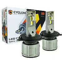 Світлодіодні автолампи LED CYCLONE H4 TYPE 38 6000 K 14000 Lm 60 W CAN BUS обманкою (2 шт.)