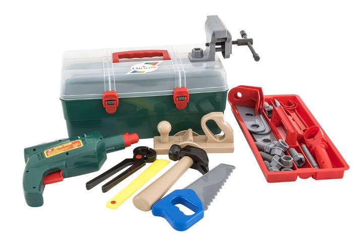Детский набор инструментов Маленький столяр Орион 938 Orion в чемодане ...