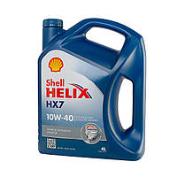 Масло моторное SHELL Helix HX7 10W-40 4л