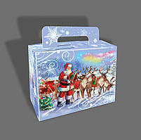 Новорічна подарункова коробка, нова подарункова коробка, Картонна упаковка для подарунків