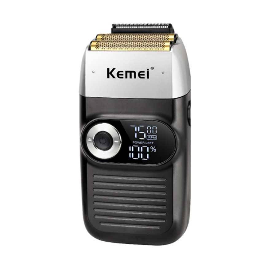 Професійний шейвер Kemei 3-Speed Cordless Foil Shaver Black (KM-2026)