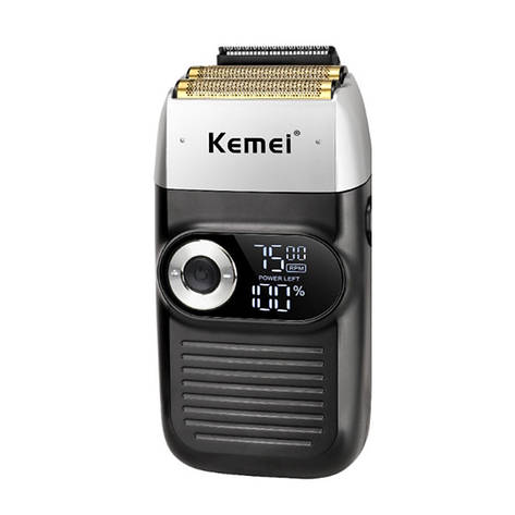 Шейвер Kemei 3-Speed Cordless Foil Shaver Black (KM-2026), фото 1