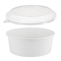 Салатник Білий 750 мл. (50 шт. в упаковці) 010460513