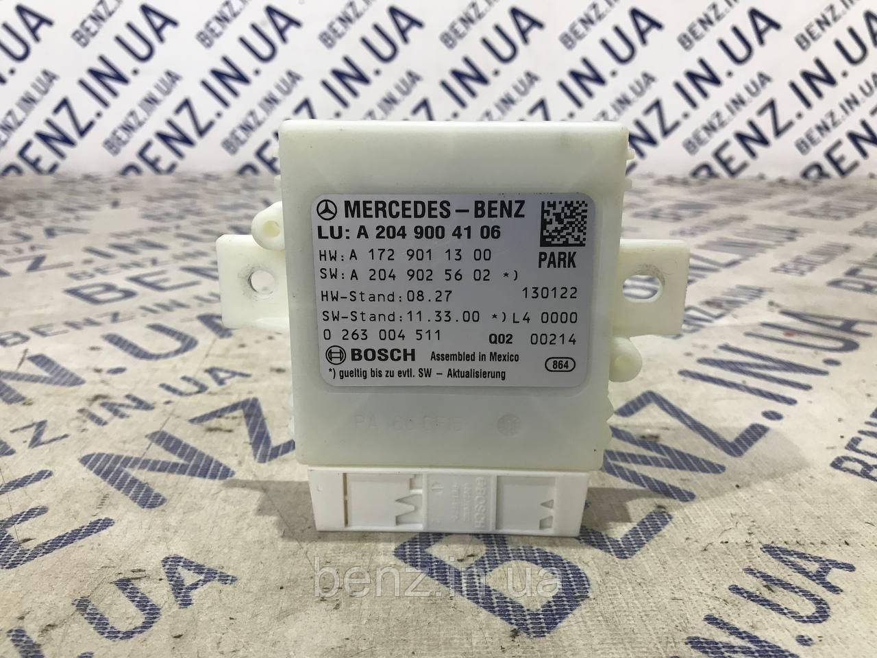 Блок керування системою парктронік Mercedes W204, S204 A2049004106, фото 1