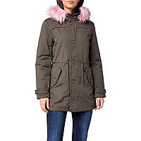 Куртка женская оливаBrandit Ladies Franka Ripstop Parka OLIVE-ROSE (XL)