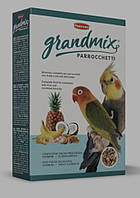Грандмікс Парочетті комплексний корм для середніх папуг(850г) (нерозлучники, корели)