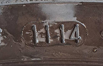Шини легкові бу Continental ContiWinterContact TS 830 205/55R16 (зима) 2014 рік, фото 4