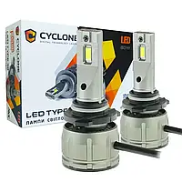 Светодиодные автолампы LED CYCLONE HB3 (9005) TYPE 38 6000K 14000 Lm 60W с CAN BUS обманкой (2 шт.)