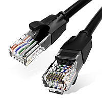 Интернет-кабель Vention 1.5м Cat.6 UTP 1000 Мбит/с 250 МГц Патч-корд Lan RJ45 RJ 45 Черный