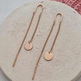 Сережки срібні з позолотою