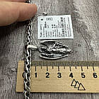 Кулон Янгол-охоронець та ланцюжок срібний комплект із чорнінням 925 проба, фото 7