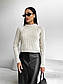 В'язаний светр жіночий із рукавом регланом (р. 42-46) 4043238, фото 6