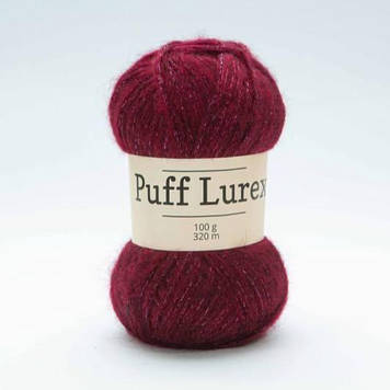 Puff Lurex колір №1999 Бордовий