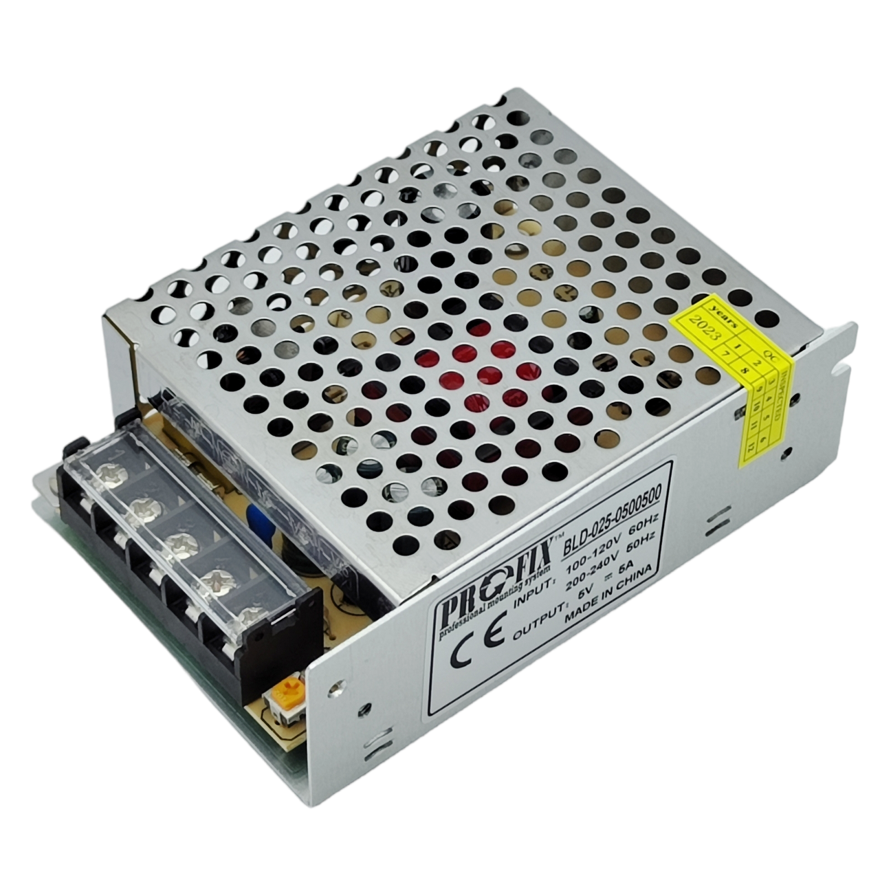 Блок живлення 5 V 5 A 25 W (металічний корпус)