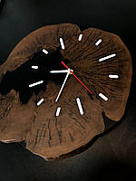 Настенные часы из эпоксидной смолы, Оригинальные настенные часы с эпоксидки ручной работы