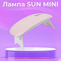 Лампа для маникюра SUN mini USB питание 6 Вт LED маникюрная лампа для ногтей для лака, таймер, портативная