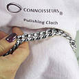 Серветка CONNOISSEURS для чищення ювелірних виробів зі срібла, фото 4