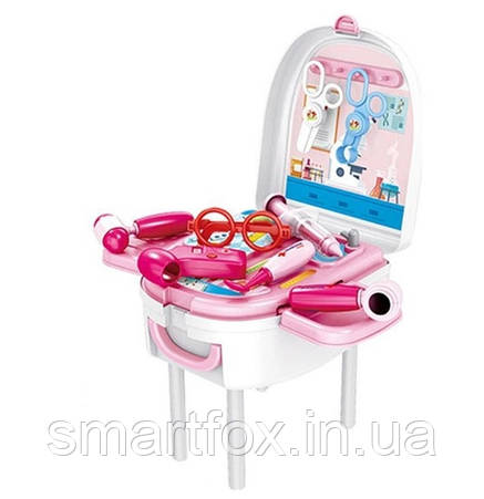 Дитячий ігровий набір валізка HAPPY DOCTOR 2in1 678-302A, фото 2