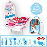 Дитячий ігровий набір валізка HAPPY DOCTOR 2in1 678-302A