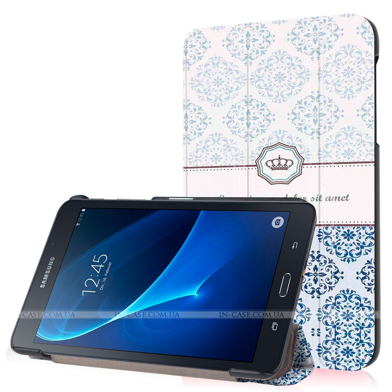 Чохол Slimline Print для Samsung Galaxy Tab A 7.0 SM-T280, SM-T285 Crown