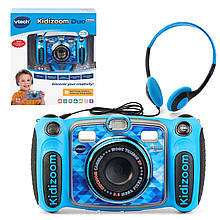Vtech Kidizoom Camera DUO 5.0 Deluxe Digital Дитячий фотоапарат із відео записом синій