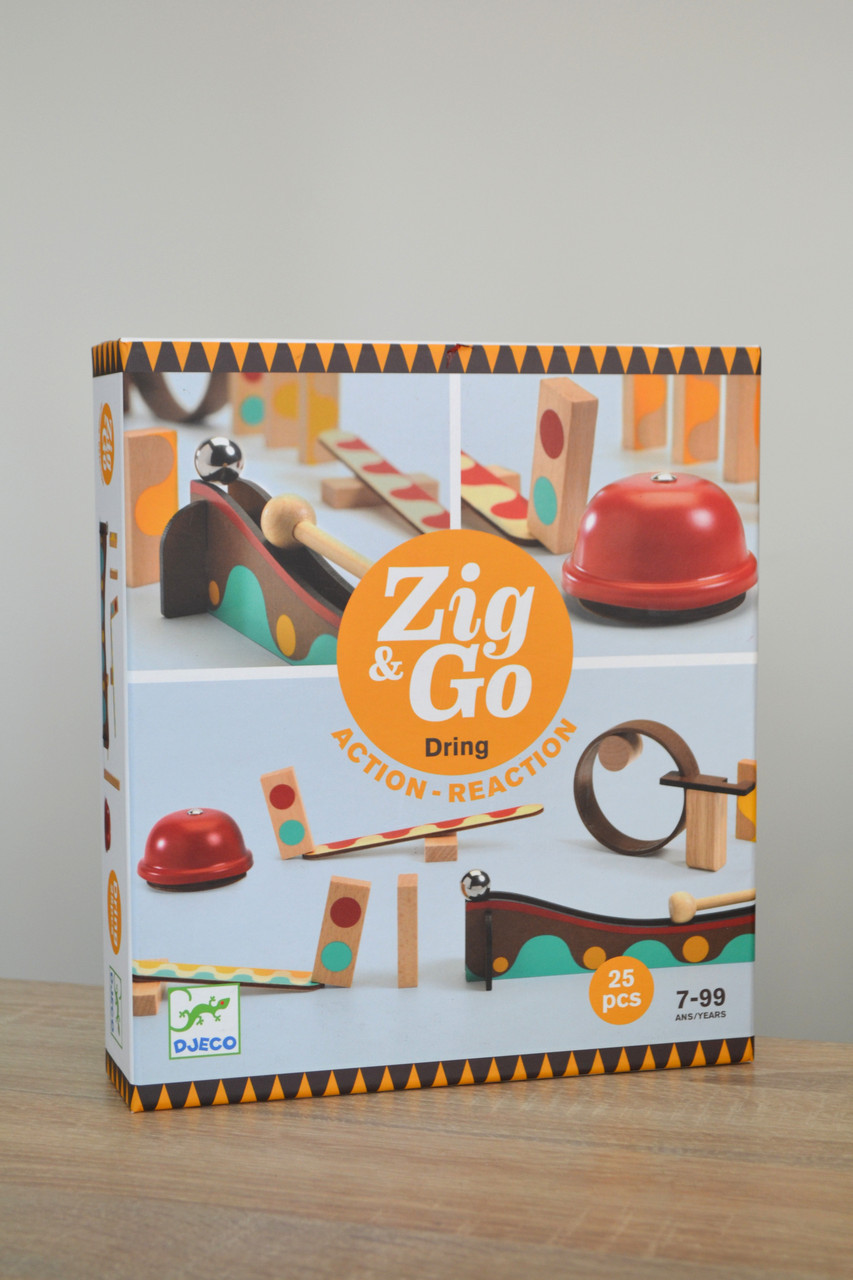 Конструктор DJECO Zig&Go 25 деталей, фото 1