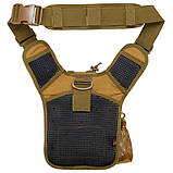 Сумка тактична багатоцільова через плече SILVER KNIGHT TY-155 (27x22x9 см) 6 л, фото 5