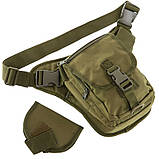 Сумка тактична на стегно Military Ranger ZK-9116 (25х15х12 см) 4,5 л, фото 2